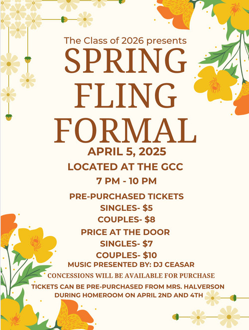 Spring Fling Formal